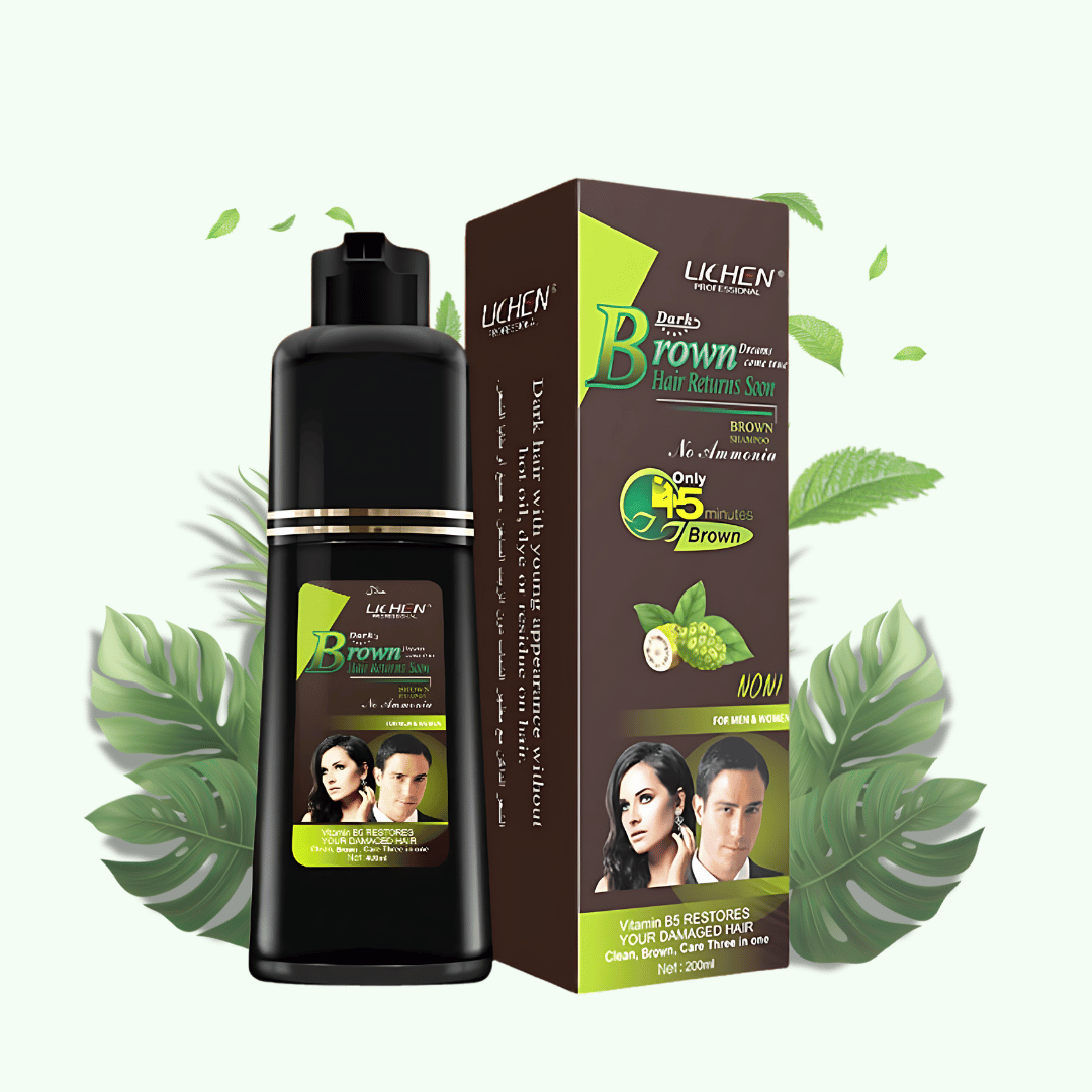 Instant Hair Color Shampoo With Argan Oil & Vitamin B5-200 ML
