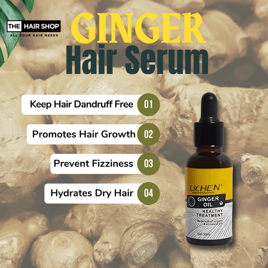 Ginger Oil Serum For Hair Growth