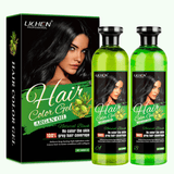 Hair Color Gel 500ml x 2=1000ml-Black Color - THEHAIRSHOP.PK