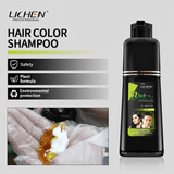 Instant Hair Color Shampoo With Argan Oil & Vitamin B5-BLACK COLOR - THEHAIRSHOP.PK